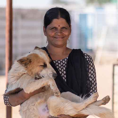 Durga - Feeder and Volunteer Breath Animal Rescue Home