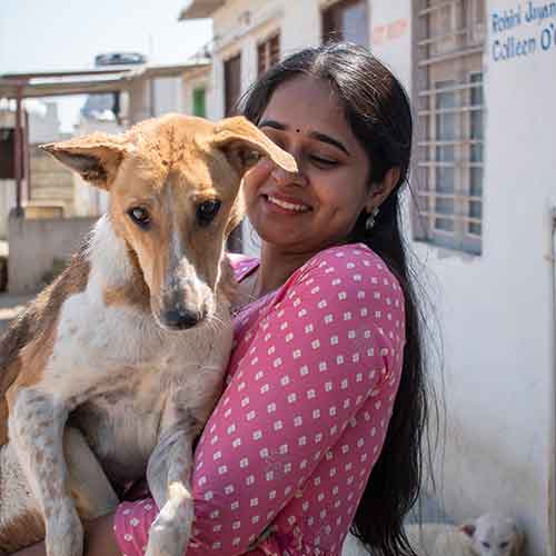 Madhuri Abhiram - Trustee and Manager Breath Animal Rescue Home